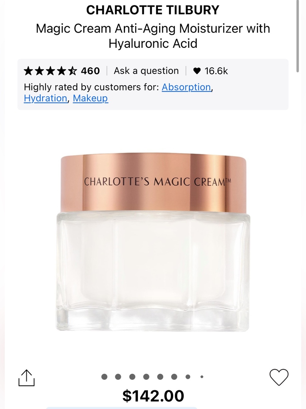 Charlotte Tilbury Magic Cream